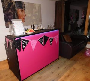 Pink Mobile Bar Hire Liverpool, Manchester, Birmingham