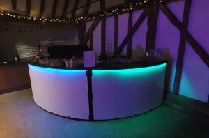 Curved Illuminate LED Bar Hire Liverpool, Manchester, Birmingham