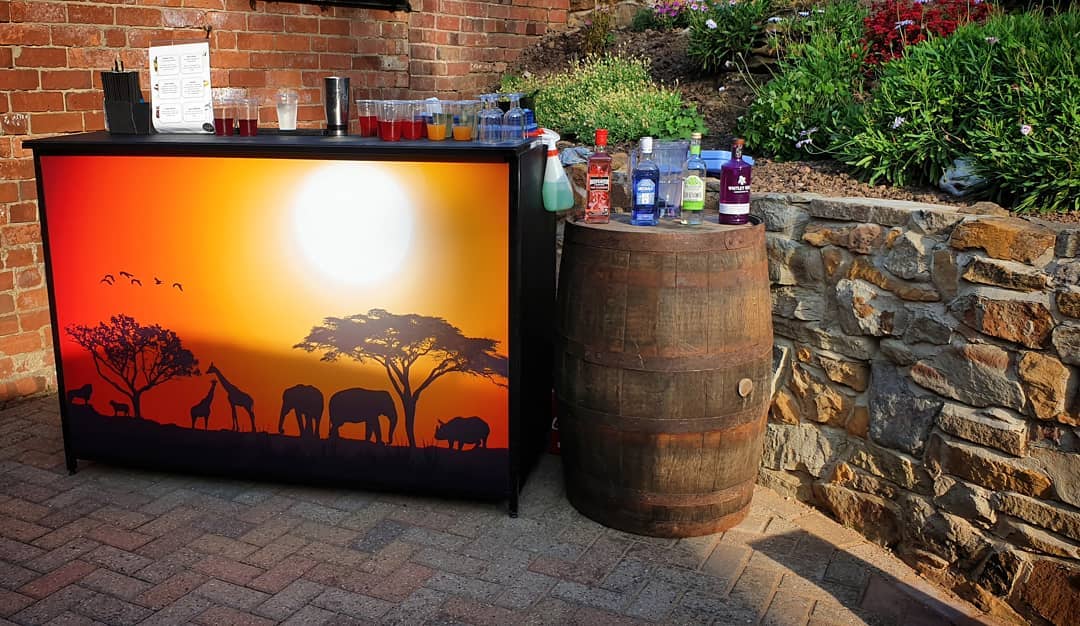 African Safari Themed Bar Hire Staffordshire