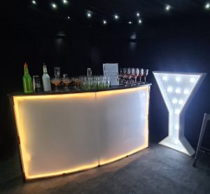 LED Neon Bar Hire Liverpool, Manchester, Birmingham, London - Flirtina Events 
